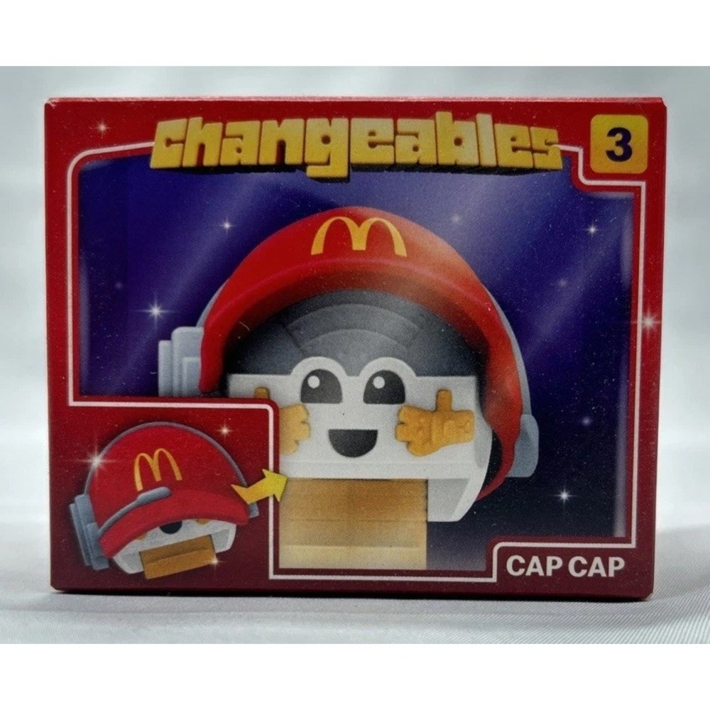 McDonald's Changeables Cap Cap #3 Happy Meal Toy 2026 New In Box